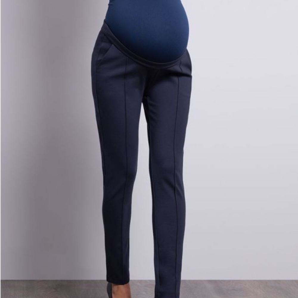 Seraphine Maternity Navy blue dress pants - Size 4 - NWT
